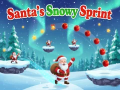لعبة Santa's Snowy Sprint على الانترنت