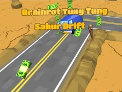 لعبة Brainrot Tung Tung Sahur Drift على الانترنت