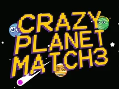 لعبة Crazy Planet Match 3 على الانترنت
