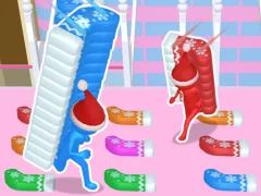 لعبة Christmas Bridge Runner على الانترنت