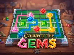 لعبة Connect The Gems على الانترنت
