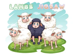 لعبة Lambs Jigsaw على الانترنت
