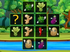 لعبة Vegetable Cards Match على الانترنت