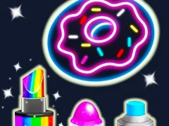 لعبة Kids Glow Paint Game على الانترنت