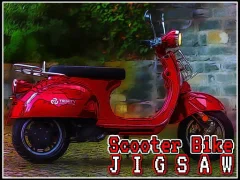 لعبة Scooter Bike Jigsaw على الانترنت