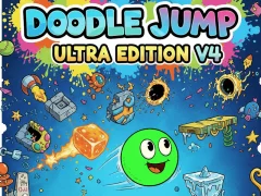 لعبة Doodle Jump Ultra Edition V4 على الانترنت