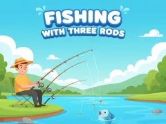 لعبة Fishing With Three Rods على الانترنت