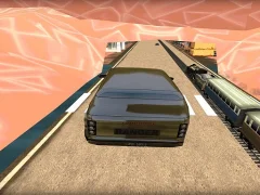 لعبة Train vs Super Car على الانترنت