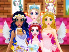 لعبة Elsa Wedding Hairdresser for Princesses على الانترنت