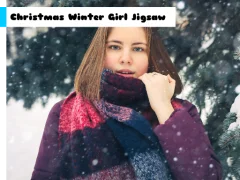 لعبة Christmas Winter Girl Jigsaw على الانترنت