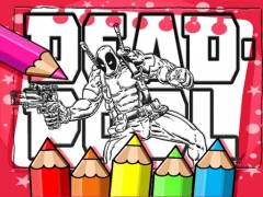 لعبة Deadpool Coloring Book على الانترنت