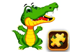 لعبة Aligator Puzzle على الانترنت