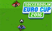 لعبة Soccerdown Euro Cup 2016 على الانترنت