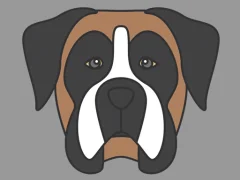 لعبة Doggy Face Coloring على الانترنت