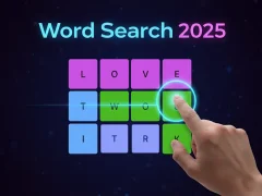 لعبة Word Search 2025 على الانترنت