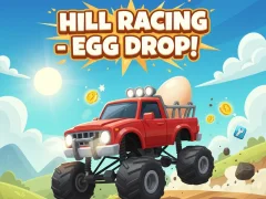 لعبة Hill Racing - Egg drop! على الانترنت