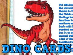 لعبة Dino Cards على الانترنت