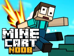 لعبة Mine Cart Noob على الانترنت
