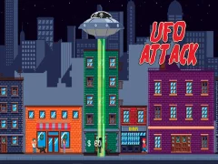 لعبة UFO Attack على الانترنت