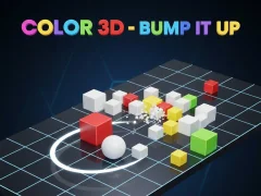 لعبة Color 3D - Bump It Up على الانترنت