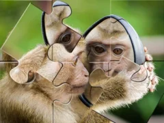 لعبة Chimpanzee Jigsaw على الانترنت
