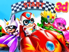 لعبة Cartoon Racing 3D على الانترنت