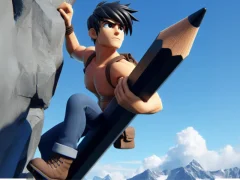 لعبة Draw Climb Race على الانترنت