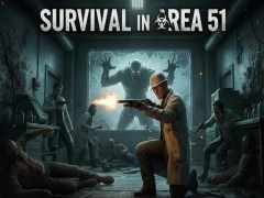لعبة Survival in Area 51 على الانترنت