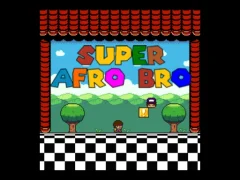 لعبة Super Afro Bro على الانترنت