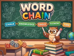 لعبة Word Chain على الانترنت