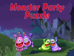 لعبة Monster Party Puzzle على الانترنت