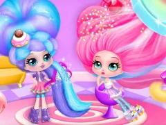 لعبة Cotton Candy Style Hair Salon على الانترنت