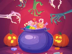 لعبة Cute Halloween Monsters على الانترنت