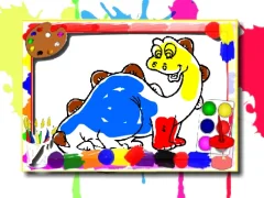 لعبة Dinosaur Coloring Book على الانترنت