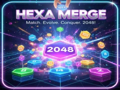 لعبة Hexa Merge على الانترنت