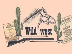 لعبة Wild Wild West Memory على الانترنت