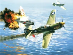 لعبة Aviation Art Air Combat Slide على الانترنت