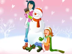 لعبة Christmas Romance Slide على الانترنت