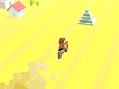 لعبة Cube Bike Speed Runner على الانترنت