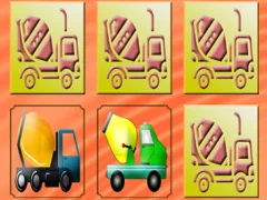 لعبة Mixer Trucks Memory على الانترنت