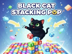 لعبة Black Cat Stacking POP على الانترنت