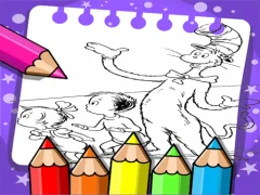 لعبة Cat In The Hat Coloring Book على الانترنت