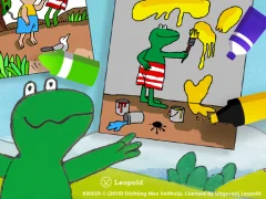 لعبة Coloring Kikker على الانترنت