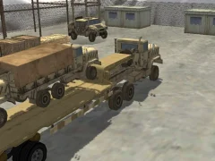 لعبة Transport Army vehicle truck driving على الانترنت