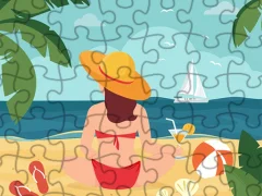 لعبة Summer Beach Jigsaw على الانترنت