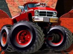 لعبة Crazy Monster Trucks Puzzle على الانترنت