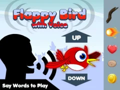 لعبة Flappy Bird With Voice على الانترنت