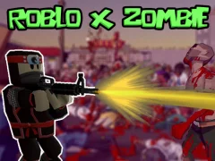 لعبة Roblo X Zombie على الانترنت