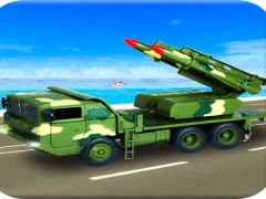 لعبة Us Army Missile Attack Army Truck Driving Games على الانترنت