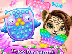 لعبة My Leopard Baby على الانترنت
